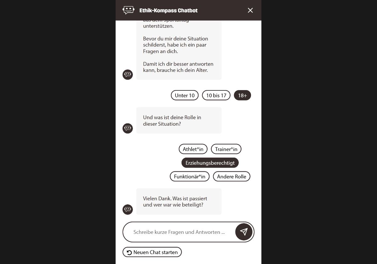 Chatbot - Schritt 3