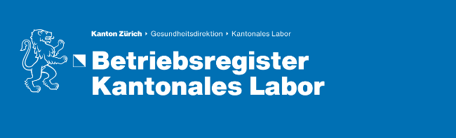 Betriebsregister Kantonales Labor